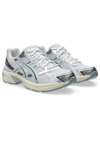 Sneaker asics SPORTSTYLE "GEL-1130", Damen, Gr. 40,5, wei&szlig; (wei&szlig;, mint tint), Leder, Synthetik, Schuhe Sneaker