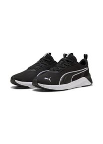Laufschuh Puma "SOFTRIDE HARLI WNS", Damen, Gr. 42,5, wei&szlig; (Puma schwarz, Puma wei&szlig;, galactic gray), Textil, Schuhe Laufschuh