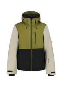 Skijacke Icepeak "Icepeak CHESTER", Herren, Gr. 54, olive, Softshell, Obermaterial: 100% Polyester. Futter: 100% Polyester. Wattierung: 100% Polyester, straight fit h&uuml;ftlang, abgestepptes B&uuml;ndchen mit Klettverschluss,verstellbar, Jacken Skijacke, mit kontrastfarbenen Logoschriftz&uuml;gen