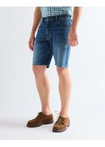 Jeansshorts Wrangler "Texas", Damen, Gr. 33, N-Gr, stormforge_blau, Denim/Jeans, Obermaterial: 99% Baumwolle, 1% Elasthan, Basic, Jeans Jeansshorts