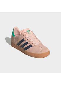 Sneaker adidas originals "GAZELLE", Damen, Gr. 31, blush pink, night indigo, hi, res gr&uuml;n, Leder, Synthetik, Schuhe Sneaker, f&uuml;r Kinder