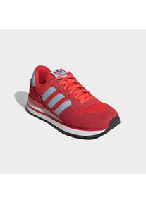 Sneaker adidas originals "ZX 500 RS", Damen, Gr. 43, bright rot, icey blau, better scarlet, Leder, Textil, Schuhe Sneaker