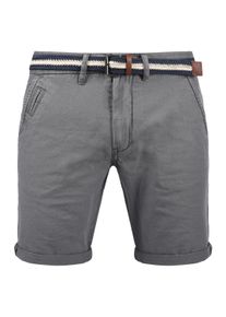 Chinoshorts INDICODE "Chinoshorts IDMews", Herren, Gr. L, N-Gr, grau, Obermaterial: 100% Baumwolle CO., Hosen Chinoshorts