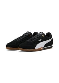 Sneaker Puma "BELLA DONNA SD", Damen, Gr. 38, Puma schwarz, Puma wei&szlig;, Leder, unifarben, Schuhe Sneaker, mit Leder-Obermaterial, mit leicht profilierter Gummilaufsohle