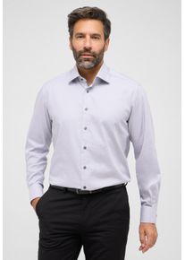 Langarmhemd Eterna "COMFORT FIT", Damen, Gr. 41, Normalgr&ouml;&szlig;en, grau, 100% Baumwolle, normal, Manschette, Hemden Langarmhemd, NON IRON (b&uuml;gelfrei)