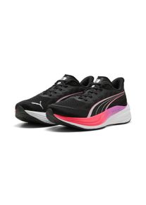 Laufschuh Puma "DARTER PRO 2", Gr. 43, Puma schwarz, pure pink, electric orchid, Textil, Schuhe Laufschuh, mit ProFoam D&auml;mpfungstechnologie, leichtes Textil-Obermaterial