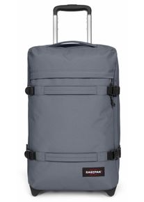 Weichgep&auml;ck-Trolley Eastpak "TRANSIT'R S", M&auml;dchen, Gr. B/H/T: 32,5cm x 51cm x 23cm 42 l, grau (cobble grau), Polyester, Koffer Weichgep&auml;ck-Trolley, Handgep&auml;ck-Koffer Reisegep&auml;ck Reisekoffer mit TSA Schloss Reisetasche