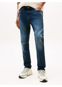 Slim-fit-Jeans Tommy Jeans "Scanton Slim", Herren, Gr. 32, L&auml;nge 30, blau (denim schwarz2), Denim/Jeans, Obermaterial: 92% Baumwolle, 6% Polyester, 2% Elasthan, slim fit, Jeans Slim-fit-Jeans, mit mittlerer Leibh&ouml;he, 5-Pocket-Design