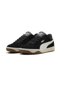 Sneaker Puma "PARK LT SD", Damen, Gr. 41, Puma schwarz, Puma wei&szlig;, Leder, unifarben, Schuhe Sneaker, aus Leder, mit Textil-Innenmaterial, mit Schn&uuml;rverschluss