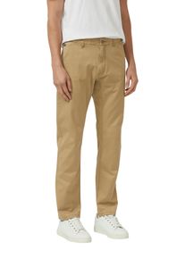 Chinohose s.Oliver, Herren, Gr. M, N-Gr, tan, Web, Obermaterial: 98% Baumwolle, 2% Elasthan, unifarben, normal lang, Hosen Chinohose, mit Stretch