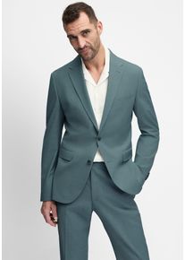 Baukastensakko Cinque "CIMONOPOLI-S", Herren, Gr. 94, gr&uuml;n, Web, Obermaterial: 53% Polyester, 43% Schurwolle, 4% Elasthan, unifarben, schmal, Sakkos Baukastensakko, 2-Knopf-Form