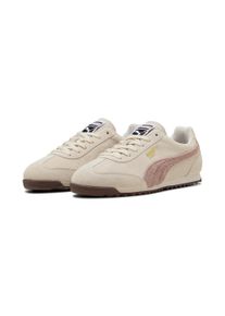 Sneaker Puma "ARIZONA SD", Herren, Gr. 39, alpine snow, sandstone, chocolate braun, Leder, mehrfarbig, Schuhe Sneaker, mit Schn&uuml;rverschluss, mit profiliertem Gummi-Laufsohlenmaterial