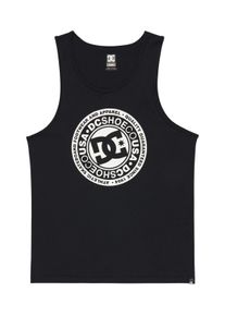 Tanktop DC Shoes "Circle Star", Herren, Gr. S, schwarz (schwarz, snow wei&szlig;), Obermaterial: 100% Walkfrottier;, Tops Tanktop