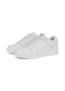Sneaker Puma "RBD GAME LOW", Herren, Gr. 37, wei&szlig; (Puma wei&szlig;, Puma wei&szlig;, Puma team gold), Leder, Synthetik, Schuhe Sneaker