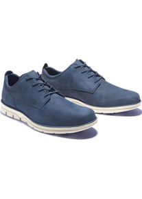 Sneaker Timberland "BRADSTREET LOW LACE UP SNEAKER", Herren, Gr. 43, blau (navy), Leder, Schuhe Sneaker