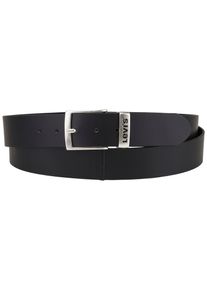 Levi's Lederg&uuml;rtel LEVI'S "ASHLAND G&Uuml;RTEL (BIG & TALL)", Herren, Gr. 125, schwarz, Leder, G&uuml;rtel Lederg&uuml;rtel, NEW ASHLAND PLUS