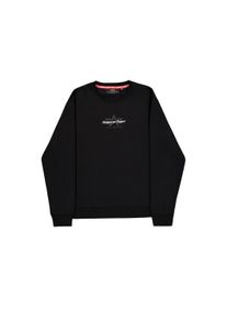 Sweater Alpha Industries "Foam ML Sweatshirt", Herren, Gr. XL, schwarz, Obermaterial: 80% Baumwolle, 20% Polyester, regular fit, Sweatshirts Sweater
