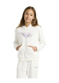 Fleecepullover Roxy "Surf Feeling Terry", Kinder, Gr. 14(155-164cm), coconut milk, Obermaterial: 60% Walkfrottier, 40% Microfaser;, Sweatshirts Fleecepullover