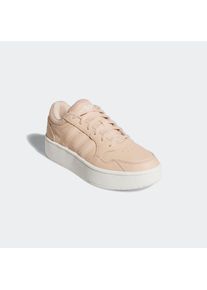 Sneaker adidas Sportswear "HOOPS 3.0 BOLD", Damen, Gr. 42, rosa (halblu, halblu, ftwwht), Synthetik, Schuhe Sneaker