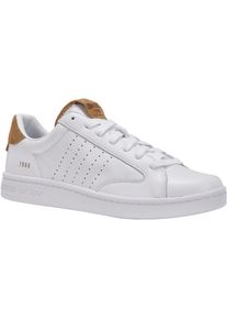 Sneaker K-Swiss "Lozan Klub LTH", Herren, Gr. 41, braun (wei&szlig;, braun), Leder, Schuhe Sneaker