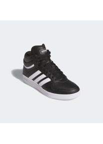 Sneaker adidas Sportswear "HOOPS 4.0 MID", M&auml;dchen, Gr. 38,5, schwarz-wei&szlig; (core schwarz, cloud wei&szlig;, core schwarz), Synthetik, Schuhe Sneaker, f&uuml;r Kinder & Jugendliche
