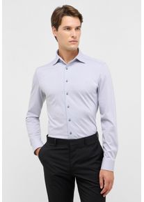 Langarmhemd Eterna "SLIM FIT", Damen, Gr. 39, Normalgr&ouml;&szlig;en, hellgrau, 58% Baumwolle, 42% Polyester, schmal, Manschette, Hemden Langarmhemd, NON IRON (b&uuml;gelfrei)