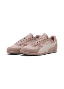 Sneaker Puma "BELLA DONNA SD TOPCAT", Damen, Gr. 37, rose latte, frosted ivory, Leder, Schuhe Sneaker, mit Schn&uuml;rung, mit Animal-Print, mit Textil-Innenmaterial