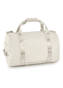 Reisetasche Heys "The Puffer Duffle Bag", M&auml;dchen, Gr. B/H/T: 48cm x 30,5cm x 25,5cm, wei&szlig; (sanftes wei&szlig;), Polyester, Taschen Reisetasche, Weekender Duffle Bag Schuhfach Aufstecksystem