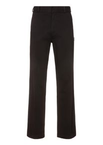 Chinohose HUGO BLUE "Dino", Herren, Gr. 32, L&auml;nge 32, schwarz (schwarz001), Web, Obermaterial: 98% Baumwolle, 2% Elasthan, unifarben, regular fit lang, Hosen Chinohose, mit HUGO BLUE Markenlabel