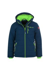 Winterjacke Trollkids "KIDS HEMSEDAL SNOW JACKET XT", M&auml;dchen, Gr. 176, blau (navy), Steppware, Obermaterial: 100% Polyester. Futter: 100% Polyester. Wattierung: 100% Polyester, normal, mit Klettverschluss, Jacken Winterjacke, Winterjacke