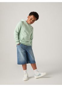 Jeansshorts LEVI'S KIDS, Jungen, Gr. 8 (128), N-Gr, indigo champion, Denim/Jeans, Obermaterial: 100% Baumwolle, kurz, Jeans Jeansshorts, aus robustem Baumwolldenim, Topseller