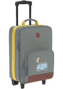 L&auml;ssig Kinderkoffer L&Auml;SSIG "Adventure, Bus", M&auml;dchen, Gr. B/H/T: 30cm x 46cm x 20cm, gr&uuml;n (olivgr&uuml;n), Polyester, Koffer Kinderkoffer, PETA-approved vegan