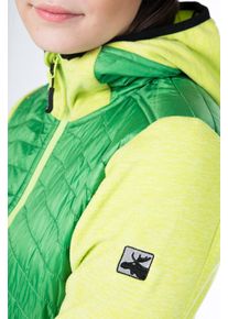 Steppjacke DEPROC Active "GILMOUR COMFORT WOMEN", Damen, Gr. 46 (L), gr&uuml;n (limette), 100% Polyester, figurbetont, mit innenliegendem Gummizug, Jacken Steppjacke, auch in Gro&szlig;en Gr&ouml;&szlig;en erh&auml;ltlich