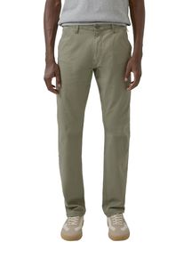Chinohose s.Oliver, Herren, Gr. XL, N-Gr, khaki, Web, Obermaterial: 98% Baumwolle, 2% Elasthan, unifarben, normal lang, Hosen Chinohose, mit Stretch