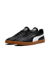 Sneaker Puma "CLUB II INDOOR", Damen, Gr. 43, Puma schwarz, Puma wei&szlig;, Synthetik, unifarben, Schuhe Sneaker, mit Schn&uuml;rung, niedrige Schuhh&ouml;he, nicht herausnehmbare Innensohle