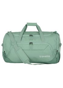 Reisetasche Travelite "KICK OFF, verschiedene Gr&ouml;&szlig;en und Farben", Damen, Gr. B/H/T: 60cm x 34cm x 36cm, gr&uuml;n (salbei), Polyester, unifarben, Taschen Reisetasche, Reisegep&auml;ck Sporttasche Freizeittasche mit Aufsteckfunktion