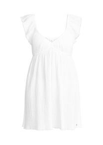 Sommerkleid Roxy "Luna Mini", Damen, Gr. XL, US-Gr&ouml;&szlig;en, beige (egret), Obermaterial: 100% Walkfrottier;, Kleider Sommerkleid