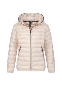 Steppjacke LPO "GILMOUR MELVILLE VI Women", Damen, Gr. 40 (M), beige (sand), 100% Polyester, figurbetont, mit innenliegendem Gummizug, Jacken Steppjacke, auch in Gro&szlig;en Gr&ouml;&szlig;en erh&auml;ltlich