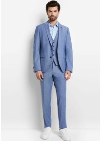 Anzug Cinque "CIMONOPOLI", Herren, Gr. 46, N-Gr, blau, Web, Obermaterial: 53% Polyester, 43% Schurwolle, 4% Elasthan, unifarben, schmal, Anz&uuml;ge Anzug, mit Powerstretch