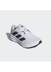 Laufschuh adidas Performance "GALAXY 7", Herren, Gr. 45, wei&szlig; (cloud wei&szlig;, dunkelblau, core schwarz), Synthetik, Textil, Schuhe Laufschuh