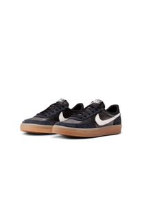 Sneaker Nike Sportswear "KILLSHOT 2 (GS)", Jungen, Gr. 38, schwarz, sail, gum gelb, Leder, Schuhe Sneaker, F&uuml;r Jugendliche