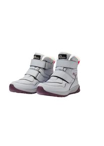 Winterboots Jack Wolfskin "POLAR BEAR-G TEXAPORE MID VC K", Kinder, Gr. 31, rainstorm, Synthetik, Textil, Schuhe Winterboots, Snowboots, Winterstiefel, Winterschuhe, wasserdicht & gef&uuml;ttert