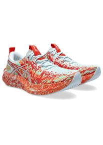 Laufschuh asics "NOOSA TRI 16", Herren, Gr. 42, sky, cherry tomato, Synthetik, Schuhe Laufschuh, mit FF BLAST PLUS D&auml;mpfung, mit Mesh-Obermaterial