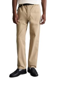 Marc O'Polo Chinohose MARC O'POLO DENIM, Herren, Gr. S, N-Gr, frosty sand, Twill, Obermaterial: 97% Baumwolle, 3% Elasthan, lang, Hosen Chinohose