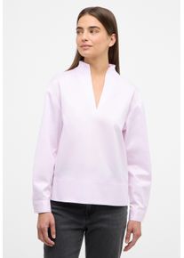 Longbluse Eterna "OVERSIZE FIT", Damen, Gr. 36, rosa, 100% Baumwolle, Blusen Longbluse, EASY IRON (b&uuml;gelleicht)