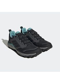 Laufschuh adidas terrex "TRACEROCKER 2.0 GORE-TEX TRAILRUNNING", Damen, Gr. 40, grau (grau six, core schwarz, grau three), Synthetik, Textil, Schuhe Laufschuh, wasserdicht