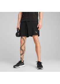 Trainingsshorts Puma "M TAD ESSENTIALS 7" WOVEN SHORT", Herren, Gr. XXL, N-Gr, schwarz (Puma schwarz), Obermaterial: 100% Polyester, regular fit normal, Hosen Trainingsshorts, atmungsaktives Material, mit DryCELL Technologie, mit Tunnelzugbund