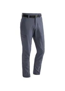 Funktionshose Maier Sports "Torid slim", Herren, Gr. 44, Normalgr&ouml;&szlig;en, grau, 90% Polyamid, 10% Elasthan, Hosen Funktionshose, Herren Wanderhose, atmungsaktive Outdoor-Hose, 4 Taschen, Slim Fit