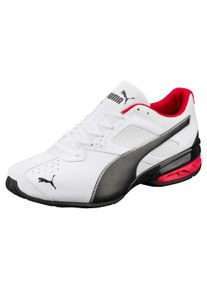 Sneaker Puma "TAZON 6 FM", Herren, Gr. 47, Puma wei&szlig;, Puma schwarz, Puma silber, Synthetik, Schuhe Sneaker, mit Schn&uuml;rung, mit SOFTFOAM+ D&auml;mpfung, herausnehmbare Innensohle, Topseller
