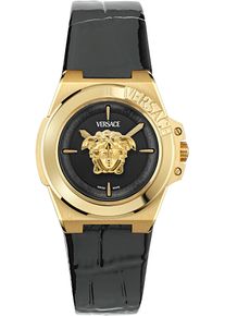 Quarzuhr Versace "HERA", schwarz, Armbanduhren, Damen, Quarzuhr, Armbanduhr, Damenuhr, Saphirglas, Swiss Made, analog
